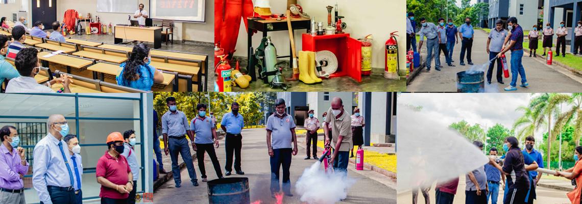 A SUCCESSFUL FIRE SAFETY TRAINING SESSION CONDUCTED AT ITUM