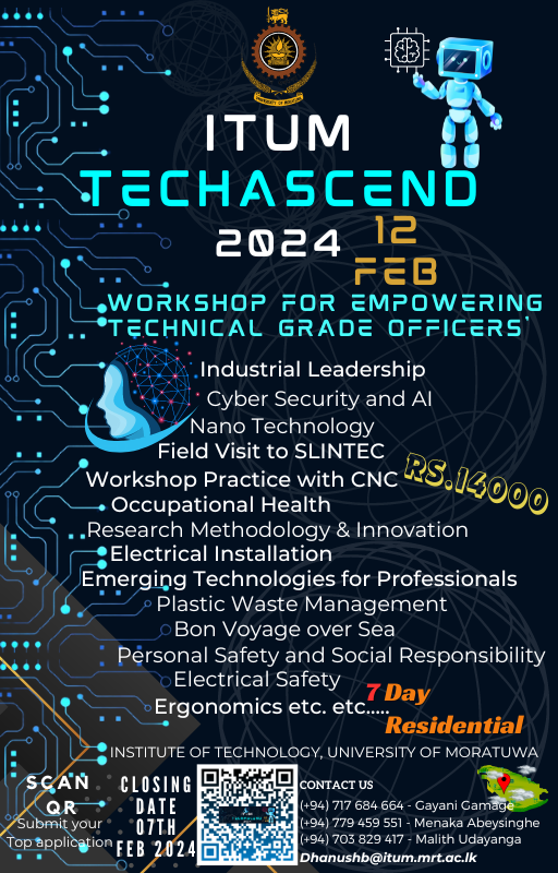 Workshop for Empowering Technical Grade Officers - TECHASCEND 2024