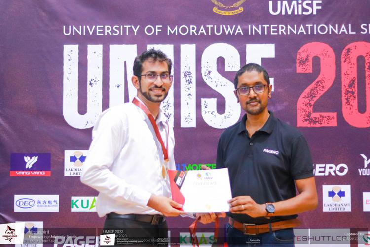 ITUM Staff's Achievements in UMiSF Inter-University Staff Badminton Tournament 2023