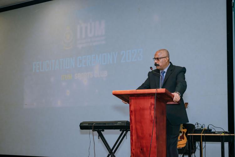 Felicitation Ceremony 2023: Celebrating Sporting Excellence of ITUM participants at Sri Lanka University Games.