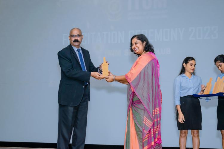 Felicitation Ceremony 2023: Celebrating Sporting Excellence of ITUM participants at Sri Lanka University Games.