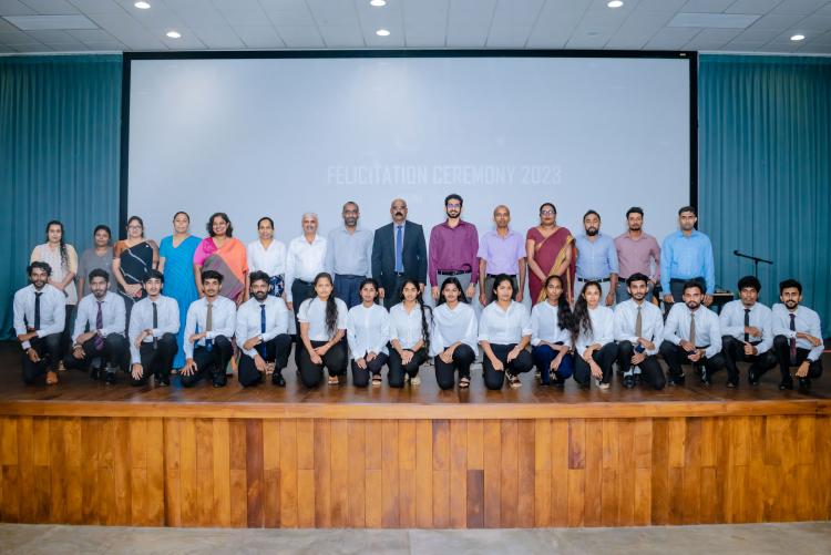 Felicitation Ceremony 2023: Celebrating Sporting Excellence of ITUM participants at Sri Lanka University Games.