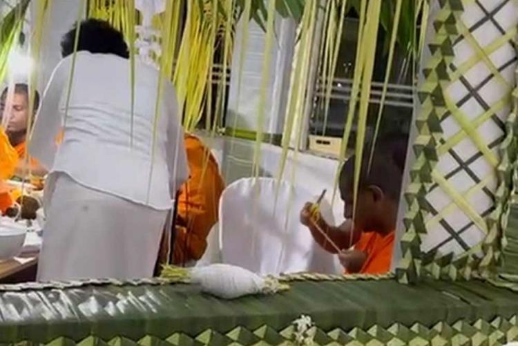 Pirith Chanting and Alms-Giving Ceremony at ITUM: A Night of Spiritual Blessings