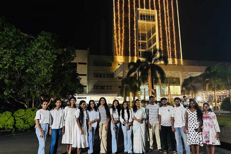 Pirith Chanting and Alms-Giving Ceremony at ITUM: A Night of Spiritual Blessings